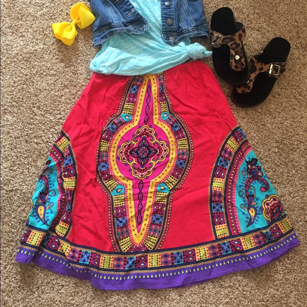 Little girls maxi skirt